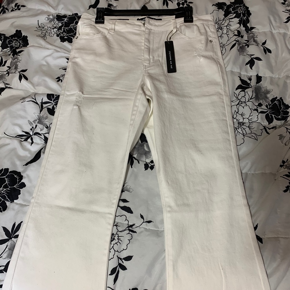 White jeans